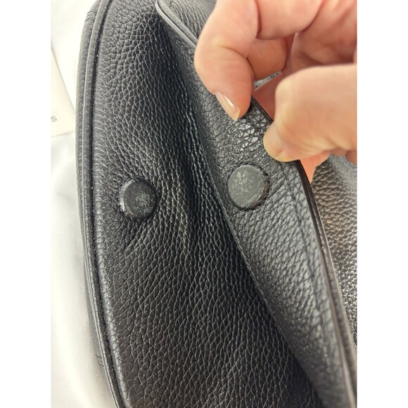 Marc Jacobs Empire City Crossbody Flap Shoulder Bag Black Leather - Picture 10 of 15
